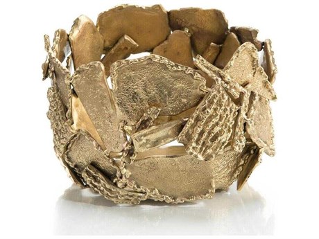 John Richard Texture and Shape Brass Petite Bowl