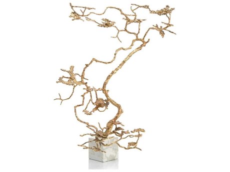 John Richard Gold Bonsai Sculpture
