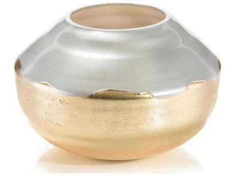 John Richard Golden Cloud Glass Bowl