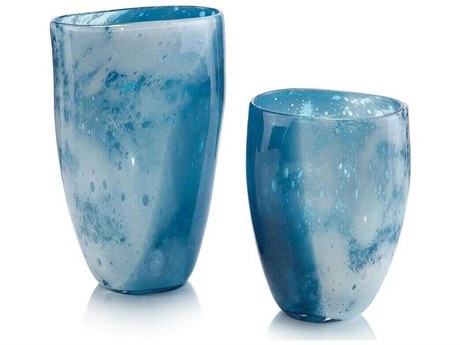 John Richard Skies of Blue Clouds Vase