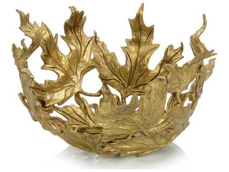 John Richard Falling Leaves Petite Decorative Bowl