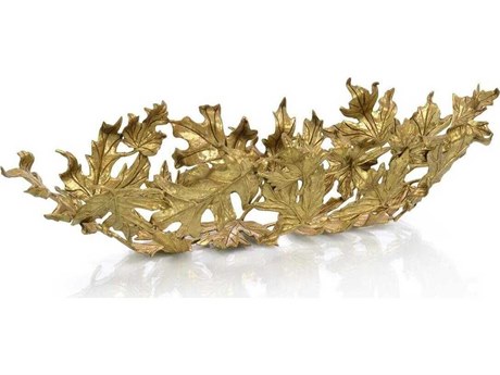John Richard Falling Leaves Oblong Decorative Bowl