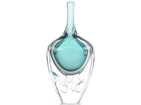 John Richard Azure Art Glass Vase