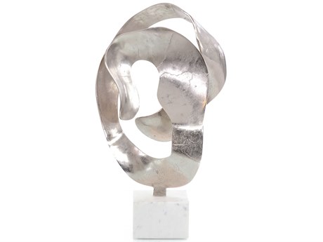 John Richard Nickel Organic Looped Sculpture