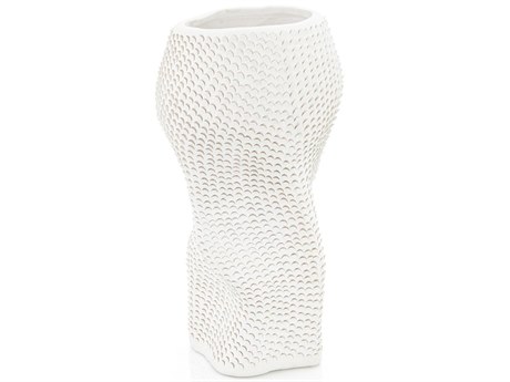John Richard Giardenia White Porcelain-I Vase