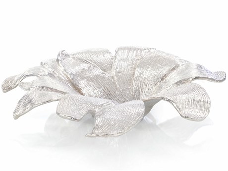 John Richard Nickel Lily Petal Decorative Bowl