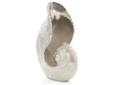 John Richard Nautilus Nickel Seashell Sculpture