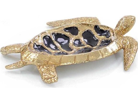 John Richard Handcrafted Turtle Decorative Bowl
