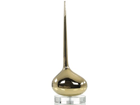 John Richard Mirror Champagne Stainless Steel Sculpture