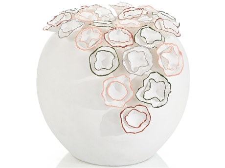 John Richard Pearl White Oval Porcelain Sculpture