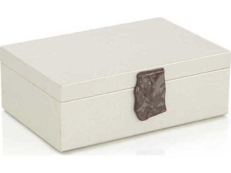 John Richard Opal Lynx Vegan Leather Box