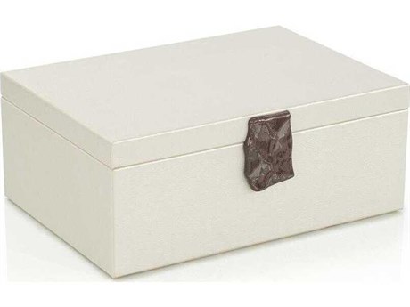 John Richard Opal Lynx Vegan Leather Box