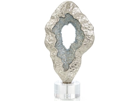 John Richard Fluctuating Blue Geode Sculpture