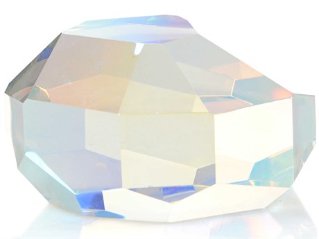 John Richard Clear Pastel Prism Crystal-III Sculpture