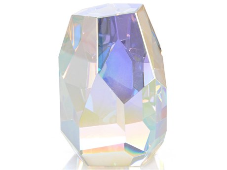 John Richard Clear Pastel Prism Crystal-II Sculpture
