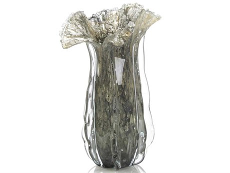 John Richard Grey Handblown Glass Eruption Vase