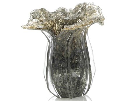 John Richard Grey Handblown Glass Eruption Vase