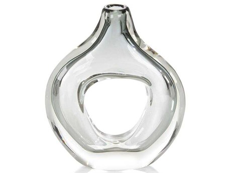 John Richard Chiara Clear Handblown Glass Vase