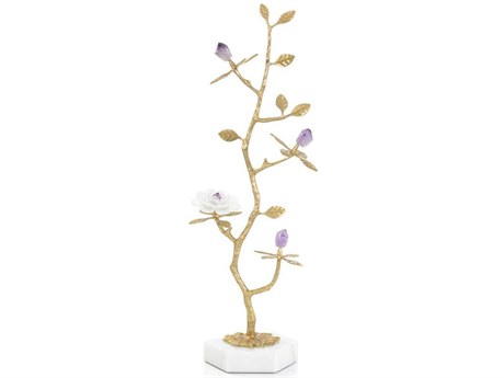 John Richard Sculpted Amethyst Sapling Sculpture