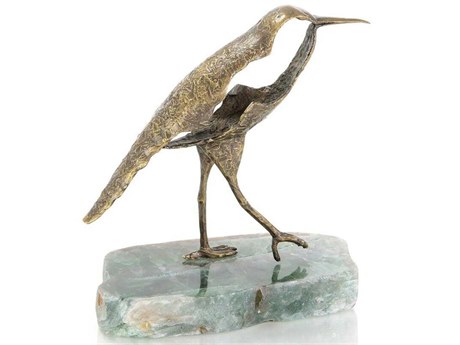 John Richard Antiqued Avian Sculpture on Stone-I Sculpture