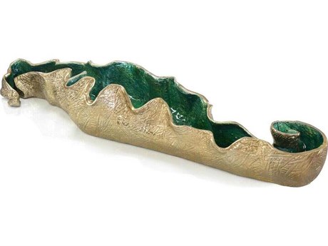 John Richard Verdure Emerald Green Decorative Bowl