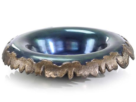 John Richard Fringe Antique Brass Decorative Bowl