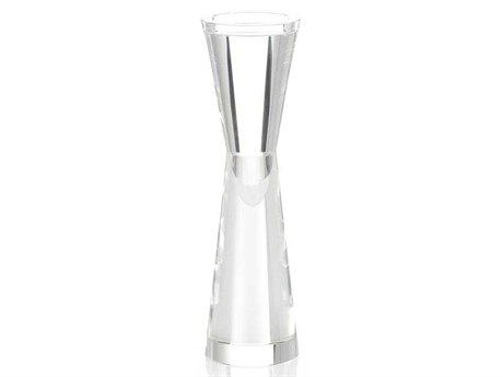 John Richard Clear Hourglass Candle Holder