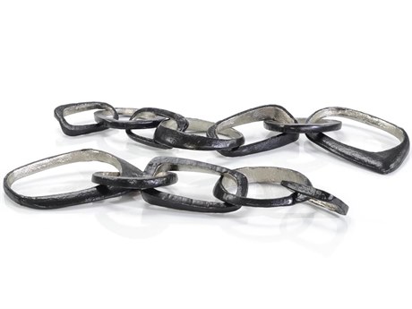 John Richard Ebon Chains Decorative Accent Set of 2