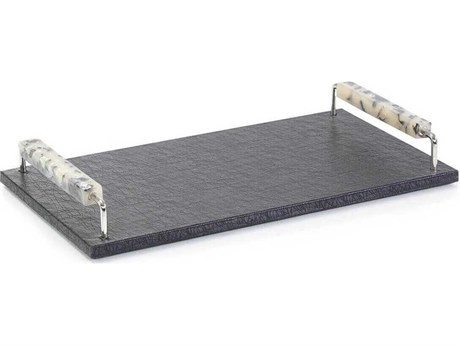 John Richard Cary Black Serving Tray
