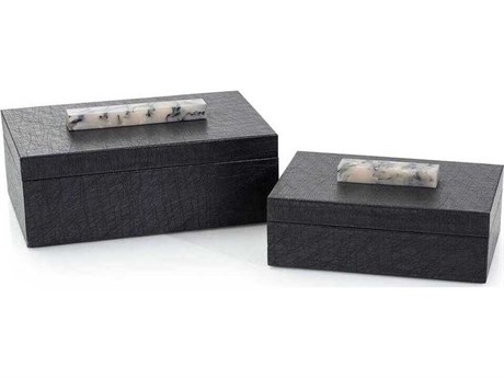 John Richard Midnight Black Box Set of 2