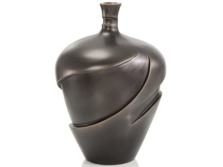 John Richard Rubbed Gold Surco Vase