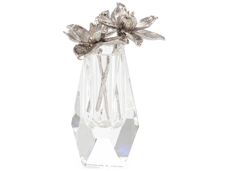 John Richard Nickel Metallic Botanical Sculpture