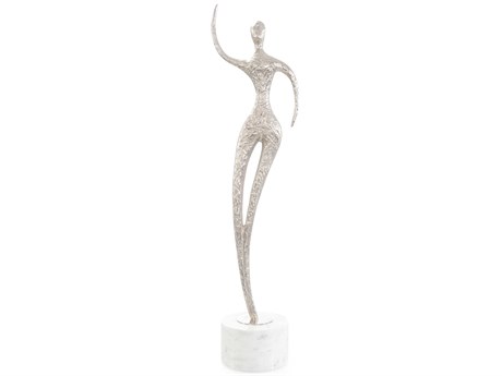 John Richard Nickel Spectral Silhouette Sculpture