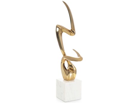 John Richard Gold Flow State Sculpture