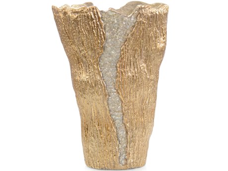 John Richard Brass Cascade Vase