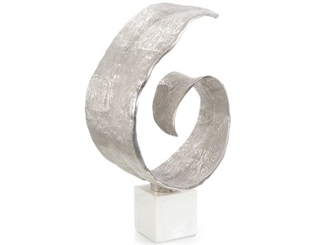 John Richard Nickel Spiral Sculpture