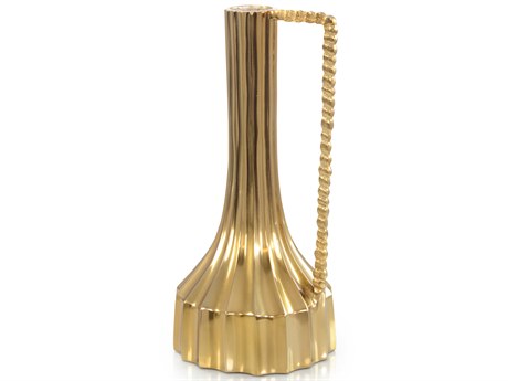 John Richard Champagne Gold Mykonos Vase