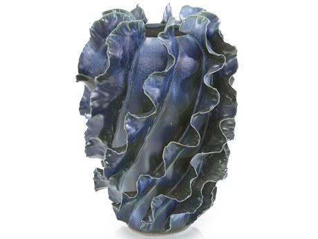 John Richard Blue Flirren Vase