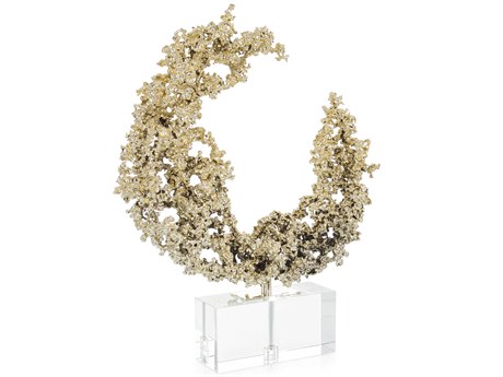 John Richard Gold Lunar Embrace Sculpture