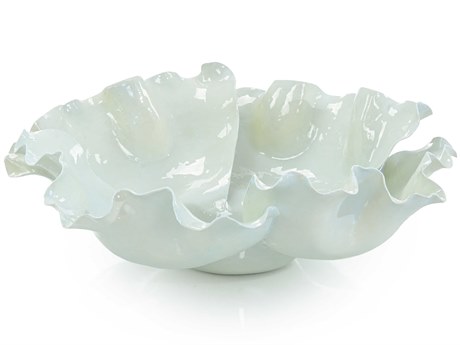 John Richard Pale Green Flowing Decorative Bowl