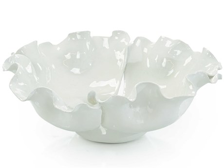 John Richard Pale Green Flowing Decorative Bowl