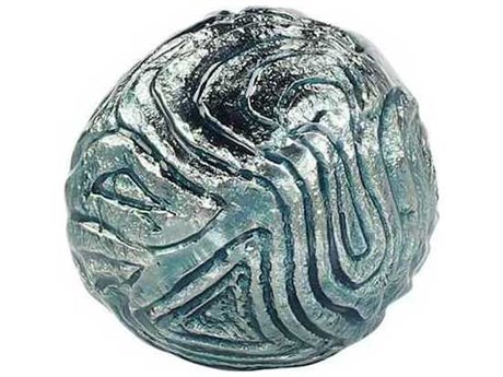 John Richard Turquoise Textural Orb
