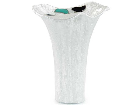 John Richard Pearl White Sana Vase