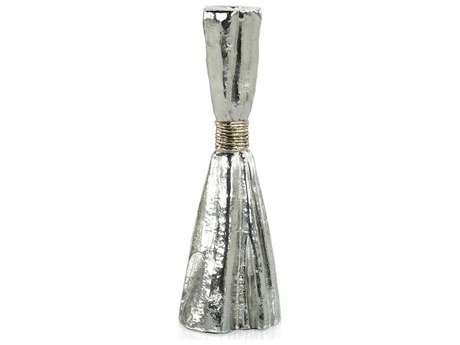John Richard Taut Silver Metal Candleholder