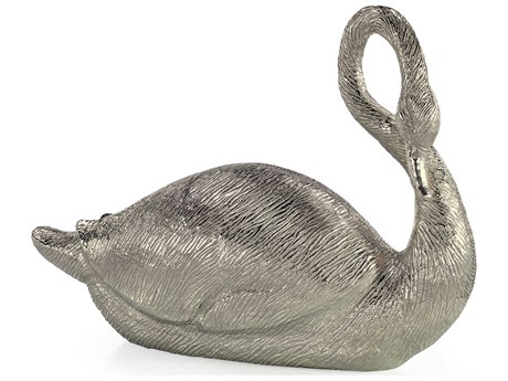 John Richard Nickel Swan Sculpture
