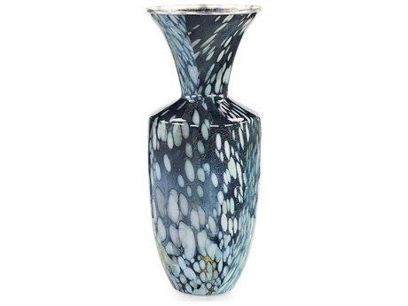 John Richard Diana Blue Enamel Vase