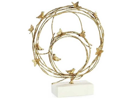John Richard Roost Brass Sculpture
