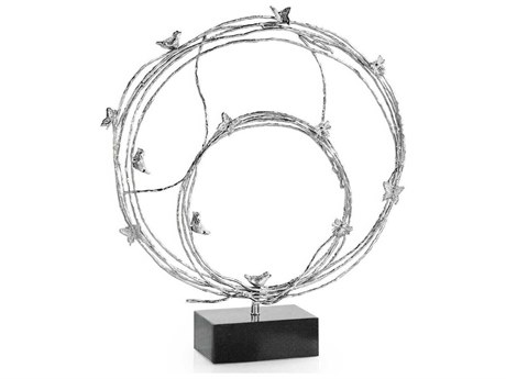 John Richard Roost Nickel Sculpture