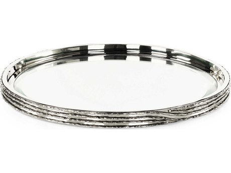John Richard Ringed Nickel Tray