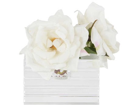 John Richard Cut Crystal Rose